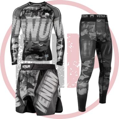 Комплект Компрессионной Одежды Tactical Urban Camo Black